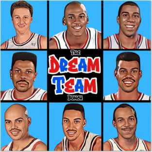 The Dream Team Bunch Posters and Art