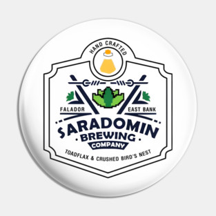 Saradomin Brewing Company Pin