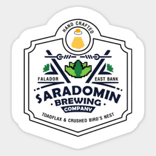 Saradomin Brewing Company Sticker