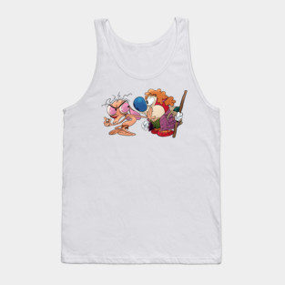 Ren And Stimpy And The Precious Tank Top
