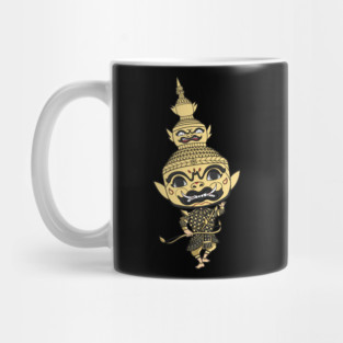 Khmer Cambodian Hanuman Traditional Masked Dancer Mug