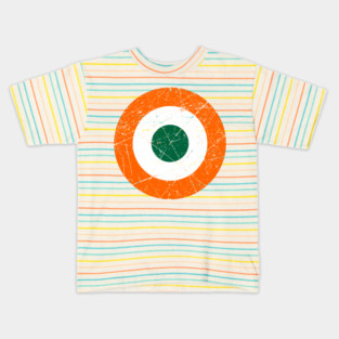 India Roundel Vintage Kids T-Shirt