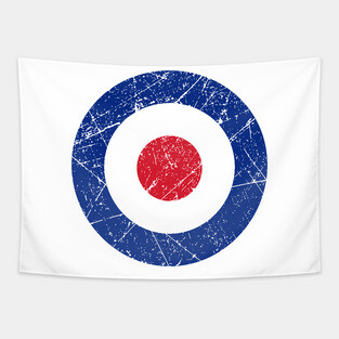 United Kingdom Roundel Vintage Tapestry