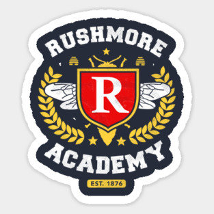 Rushmore Academy T-Shirt Sticker