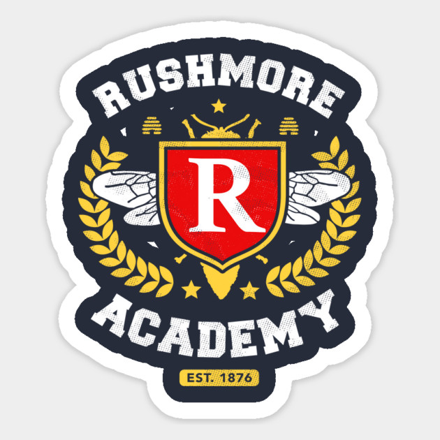 Rushmore Academy T-Shirt Magnet by dumbshirts