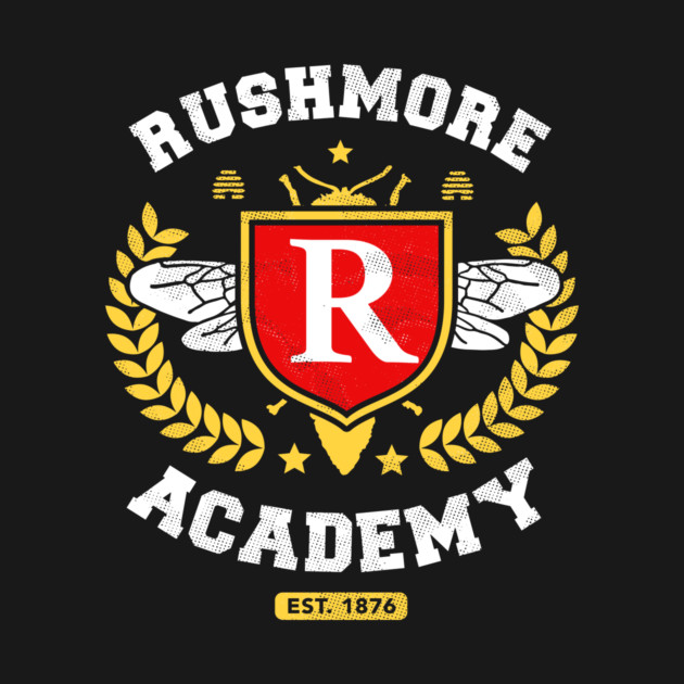 Rushmore Academy T-Shirt by dumbshirts