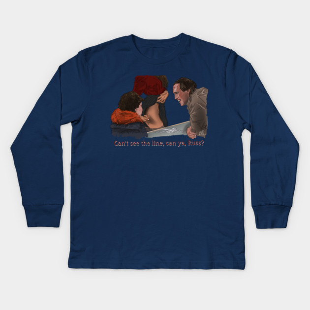 Christmas Vacation: Can't See the Line Kids Long Sleeve T-Shirt by 51Deesigns