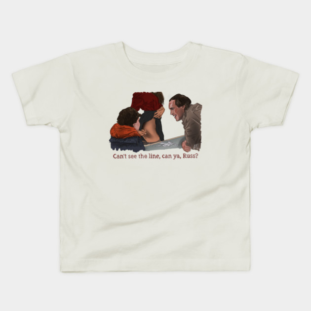Christmas Vacation: Can't See the Line Kids T-Shirt by 51Deesigns