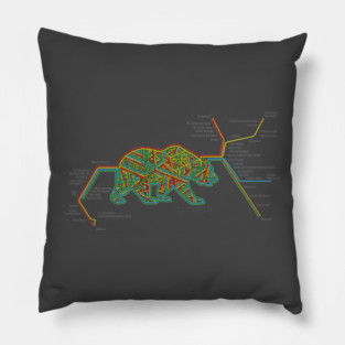 The Bear Area Pillow