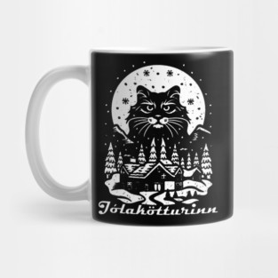 😼 THE ICELANDIC YULE CAT - Jólakötturinn 😼 Mug