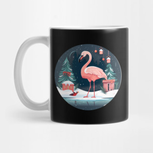 Flamingo Flock Sunset, Love Flamingos Mug