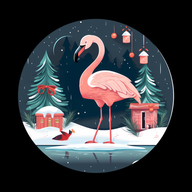 Flamingo Flock Sunset, Love Flamingos by logiamerch