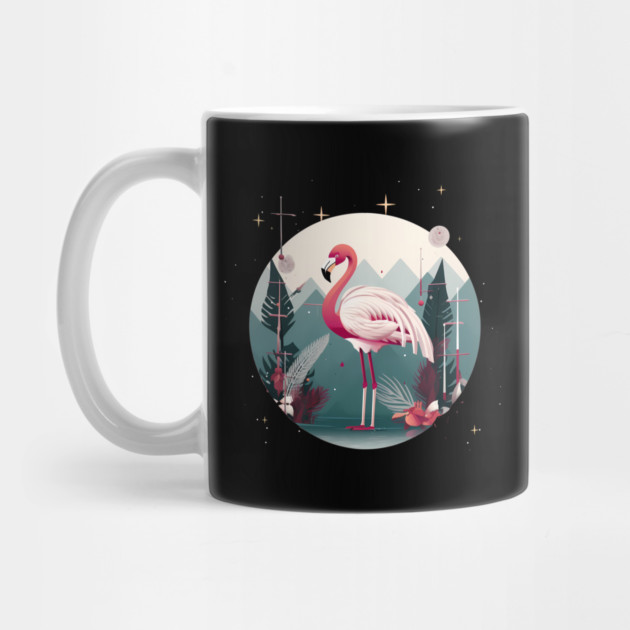 Flamingo Flock Sunset, Love Flamingos by logiamerch