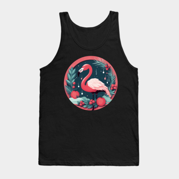Flamingo Flock Sunset, Love Flamingos Tank Top by logiamerch