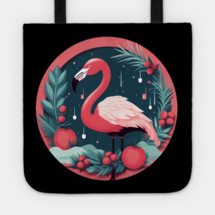 Flamingo Flock Sunset, Love Flamingos Tote