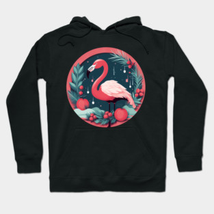 Flamingo Flock Sunset, Love Flamingos Hoodie