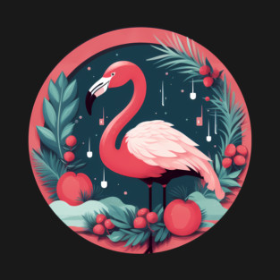 Flamingo Flock Sunset, Love Flamingos T-Shirt