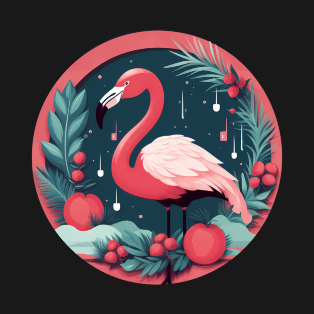 Flamingo Flock Sunset, Love Flamingos by logiamerch