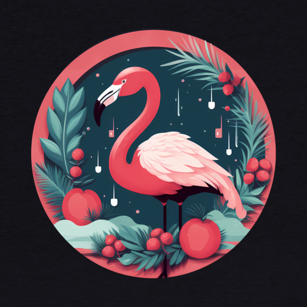 Flamingo Flock Sunset, Love Flamingos by logiamerch