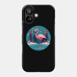 Flamingo Flock Sunset, Love Flamingos Phone Case