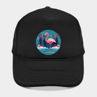 Flamingo Flock Sunset, Love Flamingos Hat
