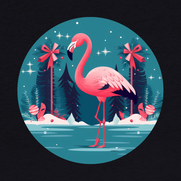 Flamingo Flock Sunset, Love Flamingos by logiamerch