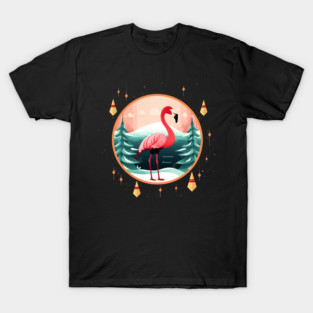 Flamingo Flock Sunset, Love Flamingos T-Shirt