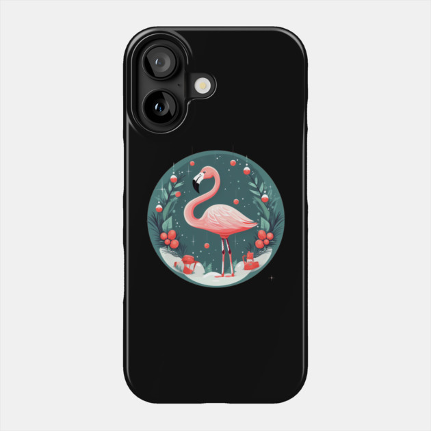 Flamingo Flock Sunset, Love Flamingos Phone Case by logiamerch