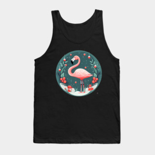 Flamingo Flock Sunset, Love Flamingos Tank Top