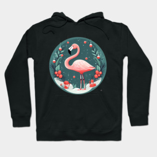 Flamingo Flock Sunset, Love Flamingos Hoodie