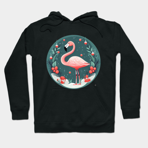 Flamingo Flock Sunset, Love Flamingos Hoodie by logiamerch