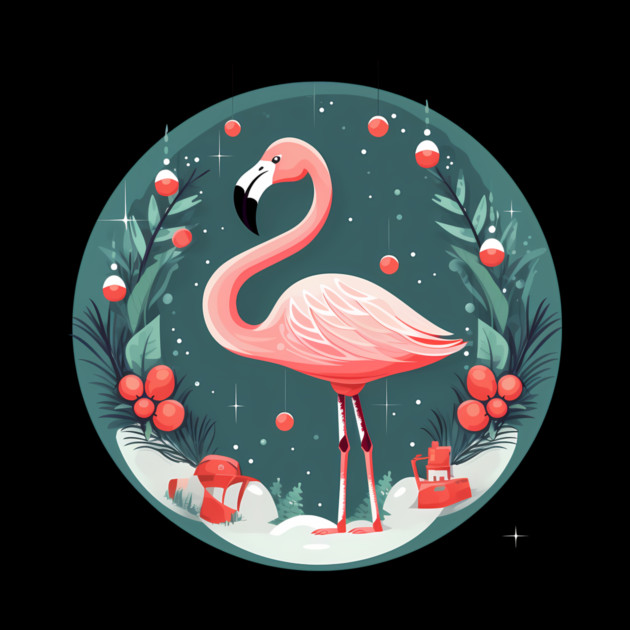 Flamingo Flock Sunset, Love Flamingos by logiamerch