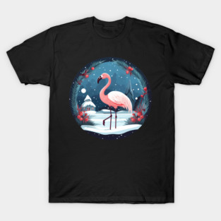 Flamingo Flock Sunset, Love Flamingos T-Shirt