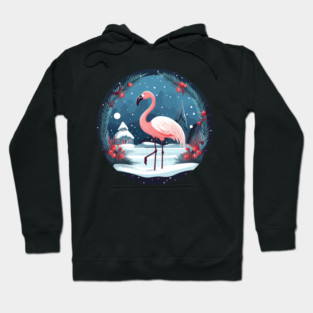 Flamingo Flock Sunset, Love Flamingos Hoodie