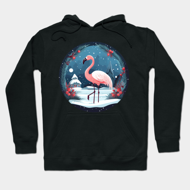 Flamingo Flock Sunset, Love Flamingos Hoodie by logiamerch