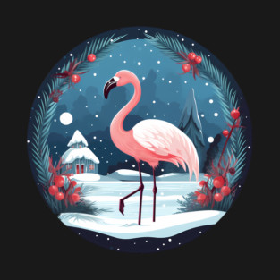 Flamingo Flock Sunset, Love Flamingos T-Shirt