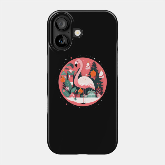 Flamingo Flock Sunset, Love Flamingos Phone Case by logiamerch