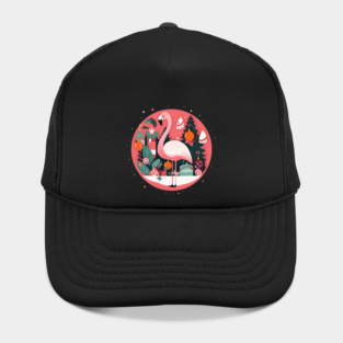 Flamingo Flock Sunset, Love Flamingos Hat