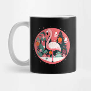 Flamingo Flock Sunset, Love Flamingos Mug