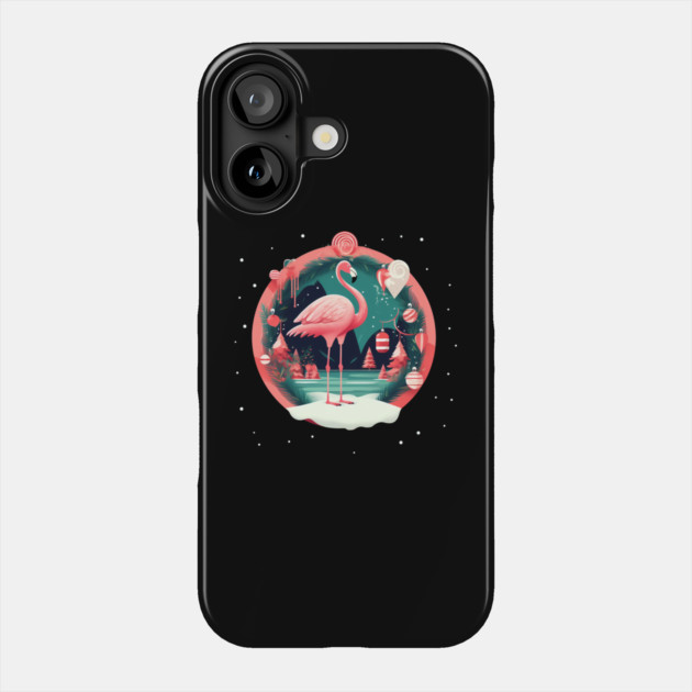 Flamingo Flock Sunset, Love Flamingos Phone Case by logiamerch