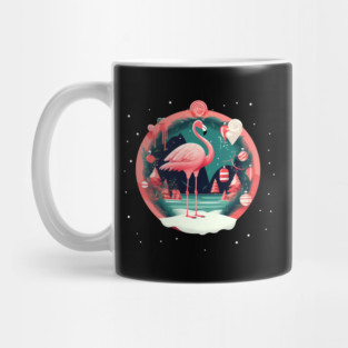 Flamingo Flock Sunset, Love Flamingos Mug