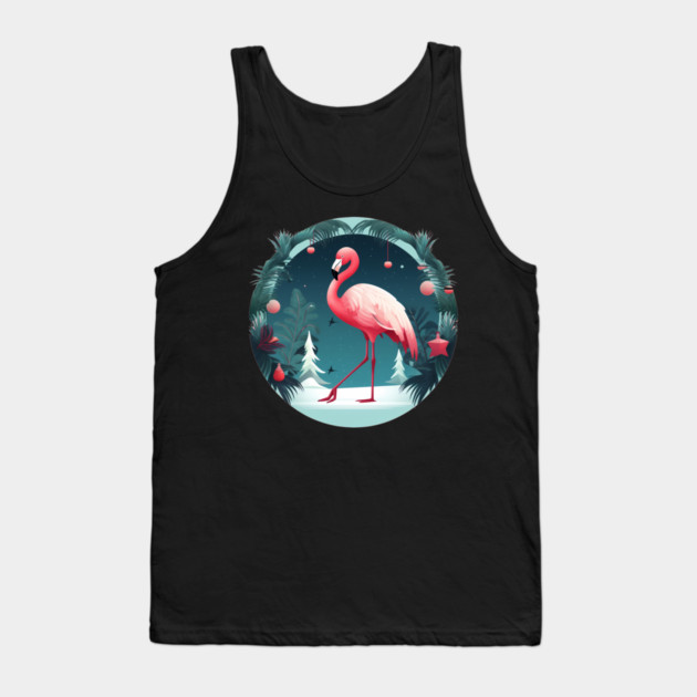 Flamingo Flock Sunset, Love Flamingos Tank Top by logiamerch