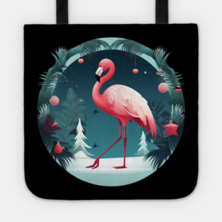 Flamingo Flock Sunset, Love Flamingos Tote