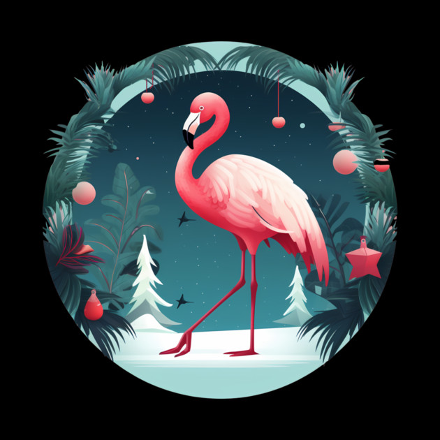 Flamingo Flock Sunset, Love Flamingos by logiamerch