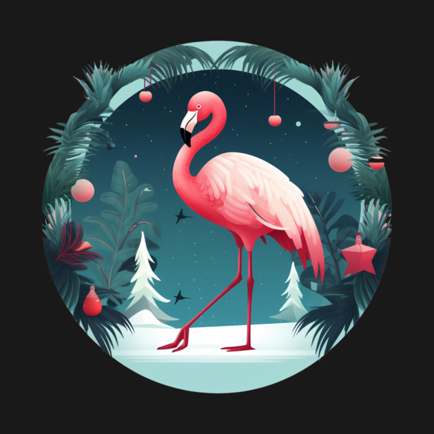 Flamingo Flock Sunset, Love Flamingos by logiamerch