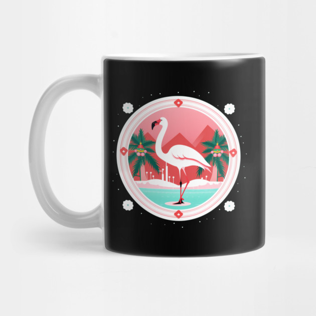 Flamingo Flock Sunset, Love Flamingos by logiamerch