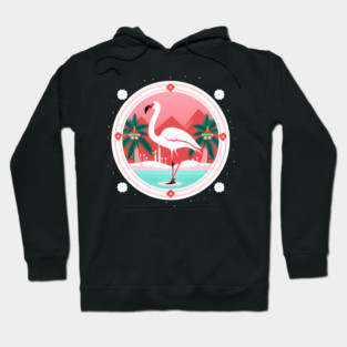 Flamingo Flock Sunset, Love Flamingos Hoodie