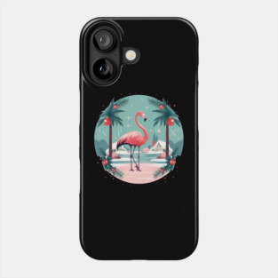 Flamingo Flock Sunset, Love Flamingos Phone Case