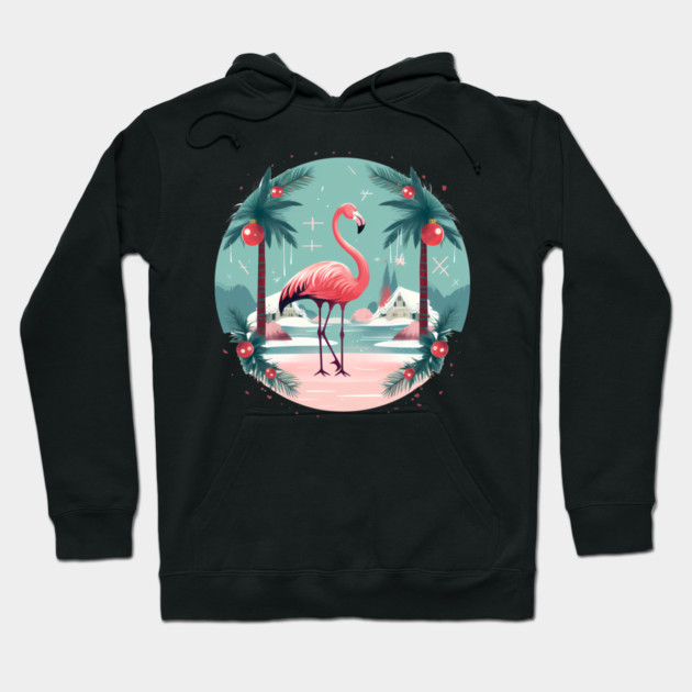 Flamingo Flock Sunset, Love Flamingos Hoodie by logiamerch