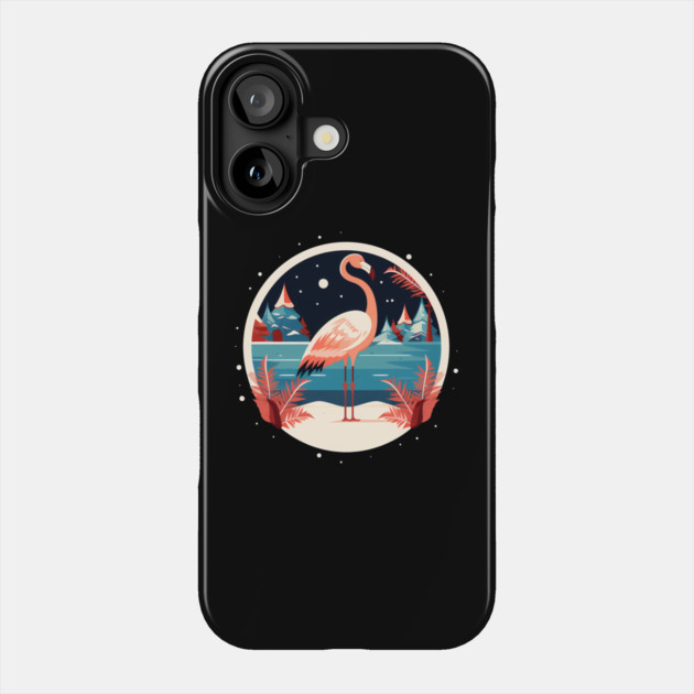 Flamingo Flock Sunset, Love Flamingos Phone Case by logiamerch